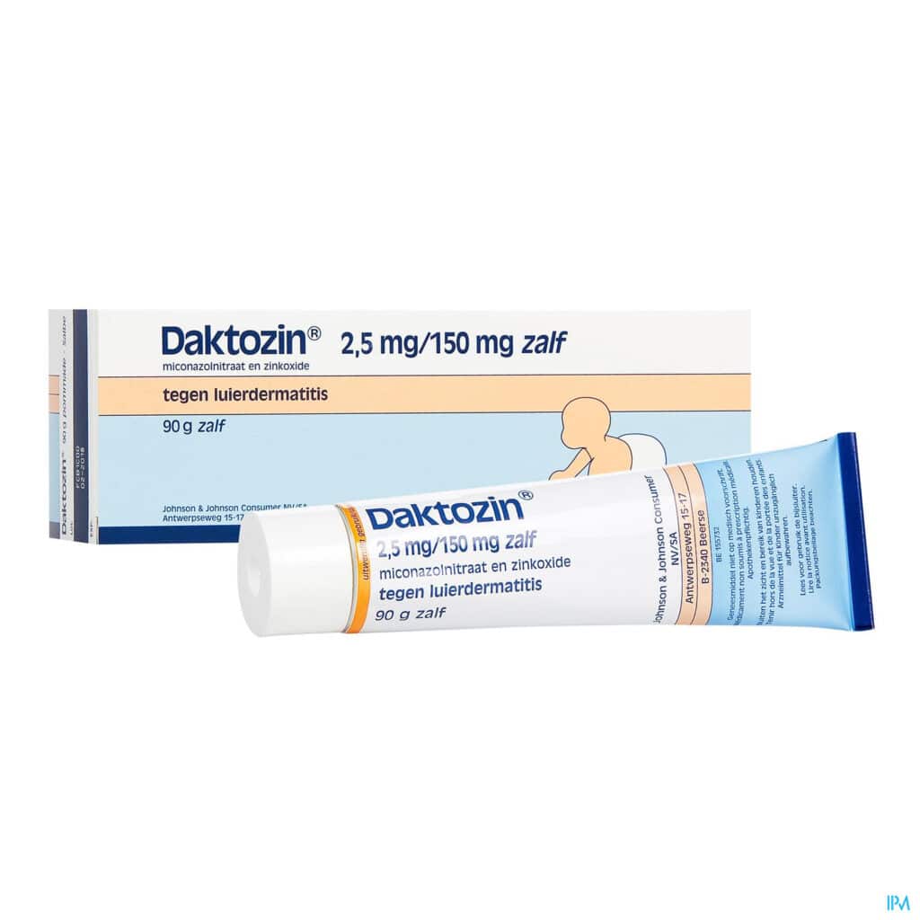 daktozin contre la dermatite des langes 90g