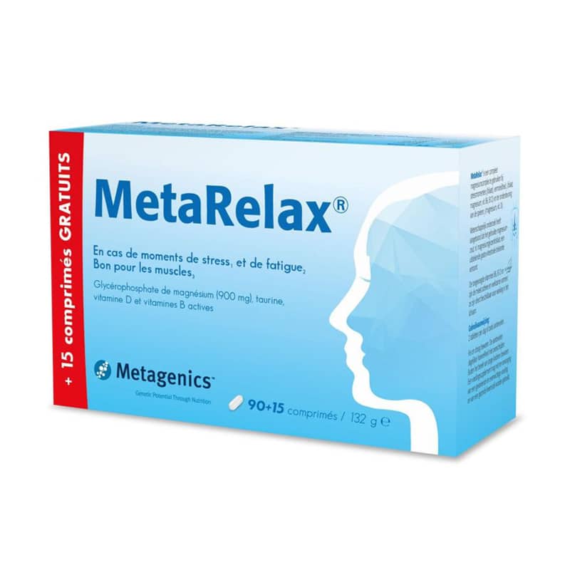 metarelax 90 comprimés + 15 gratuits