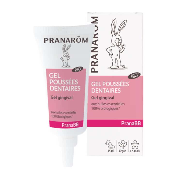 pranarôm gel poussées dentaires bio