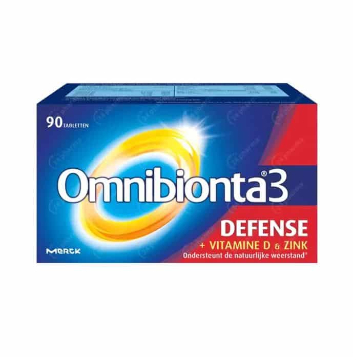 omnibionta 3 défense vit d et zinc 90 comprimés