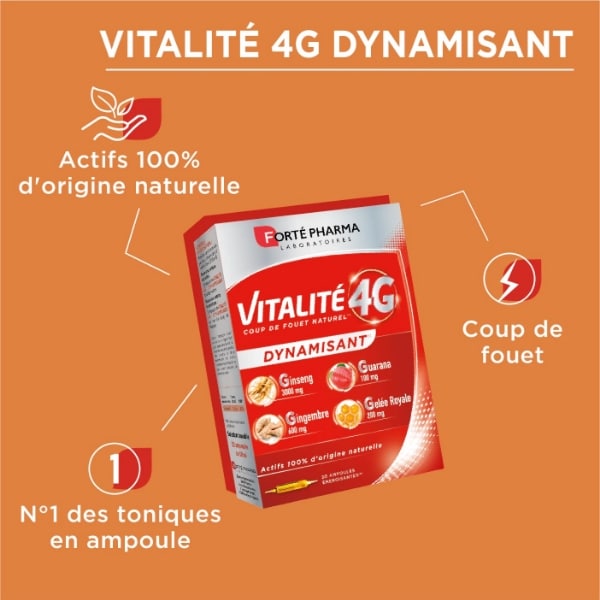 vitalité 4g dynamisant Énergie au naturel