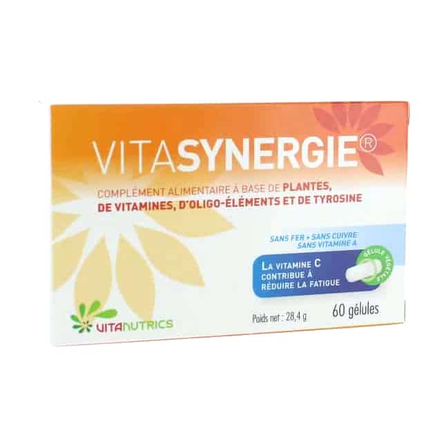 vitasynergie fatigue & tonus 60 gélules