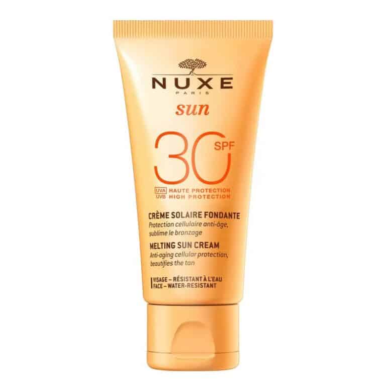 crème solaire fondante haute protection spf30 visage 50ml