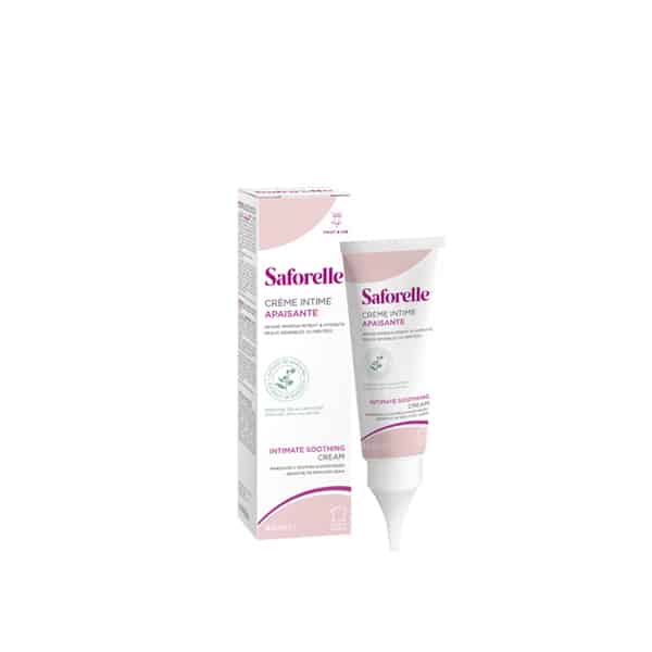 saforelle crème apaisante intime 40ml peaux sensibles ou irritées