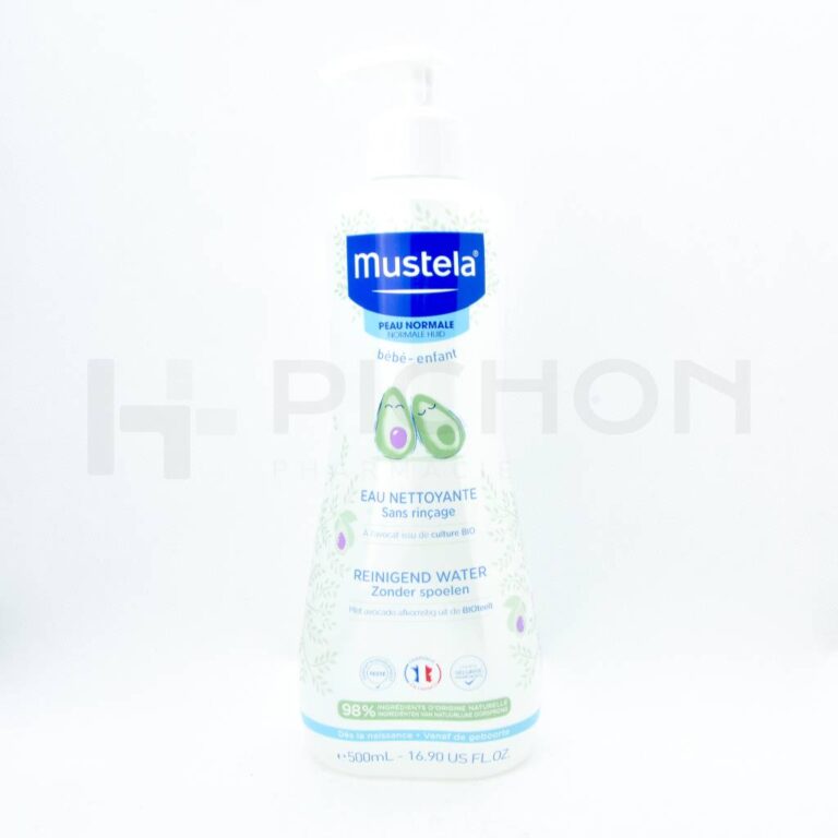 mustela eau nettoyante 500ml 0286