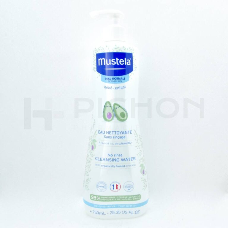 mustela eau nettoyante 750ml 0267