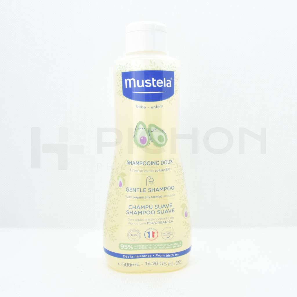 mustela shampooing doux 500ml 0289