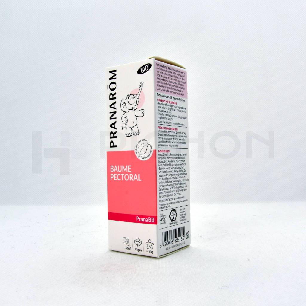 pranarom baume pectoral 40ml 0219