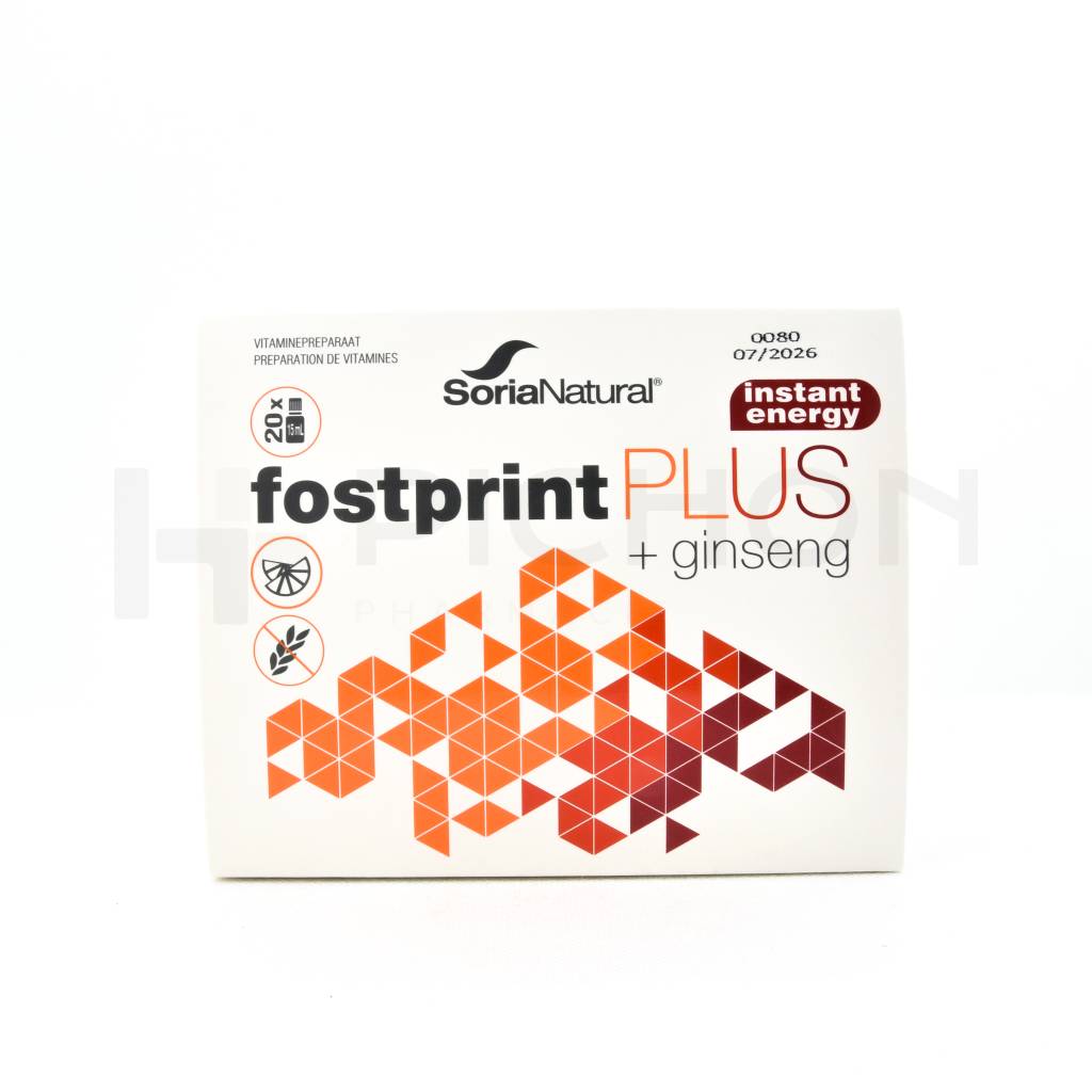 sorianatural fosprintplus+ginseng 20x15flacons 0536