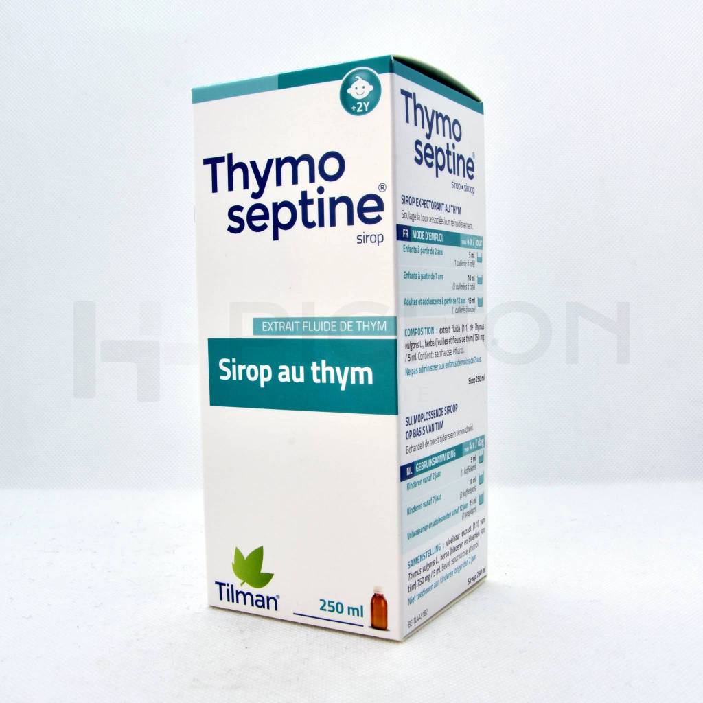 tilman thymoseptine sirop au thym 250ml 0147