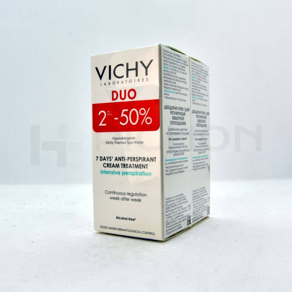 vichy creme transpiration intense promoduo 2x30ml 0016