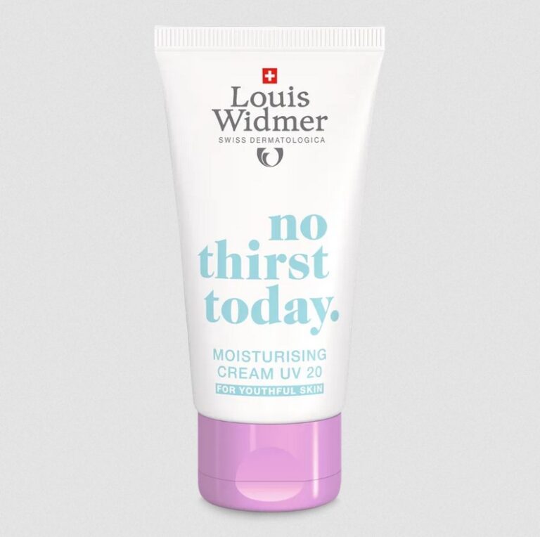 louis widmer moisturising cream uv 20 no thirst today 50ml