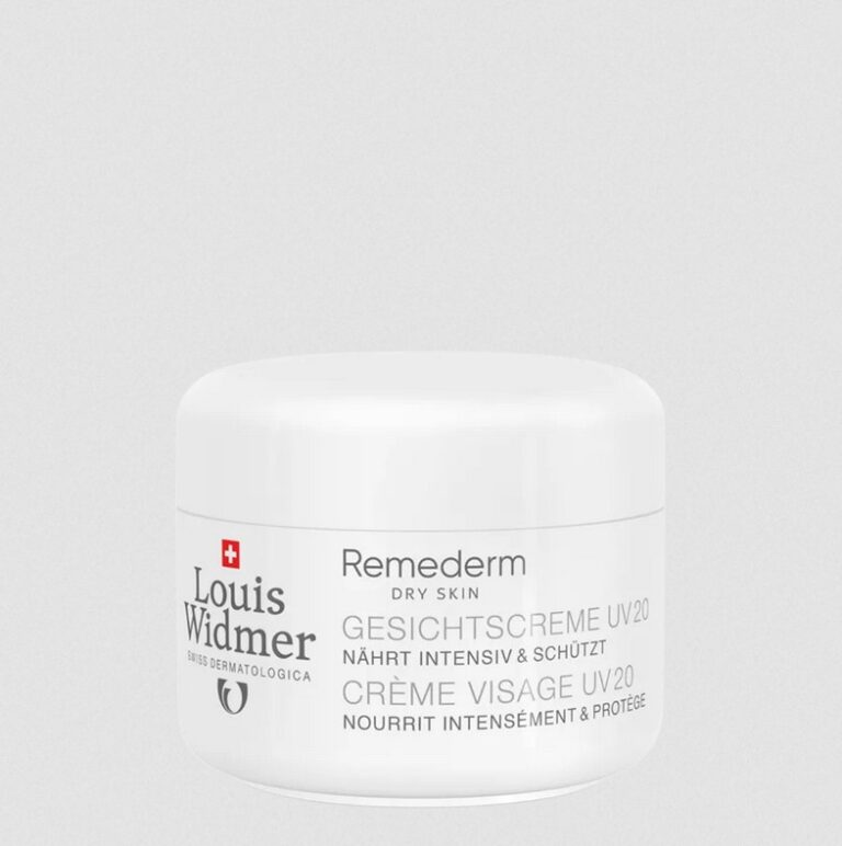louis widmer remederm dry skin crème visage uv 20 50ml