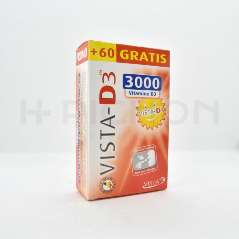 vistad3 vitamined3 3000+60comprimes