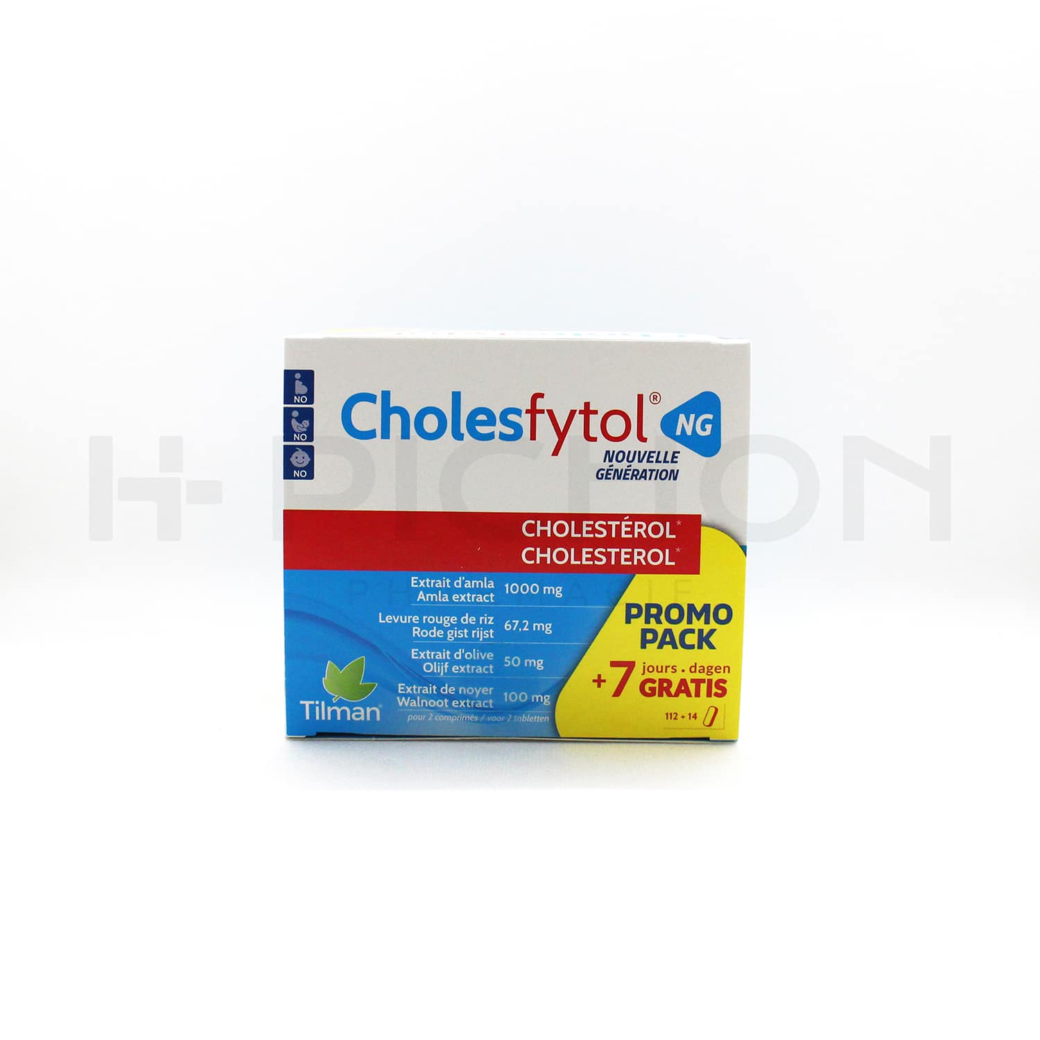 cholesfytol cholesterol 112+14comprimes