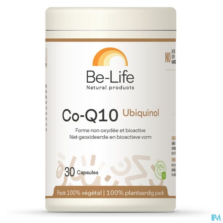 co q10 ubiquinol be life caps 30