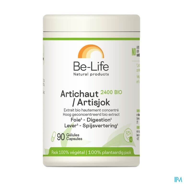 artichaut bio be life caps 90