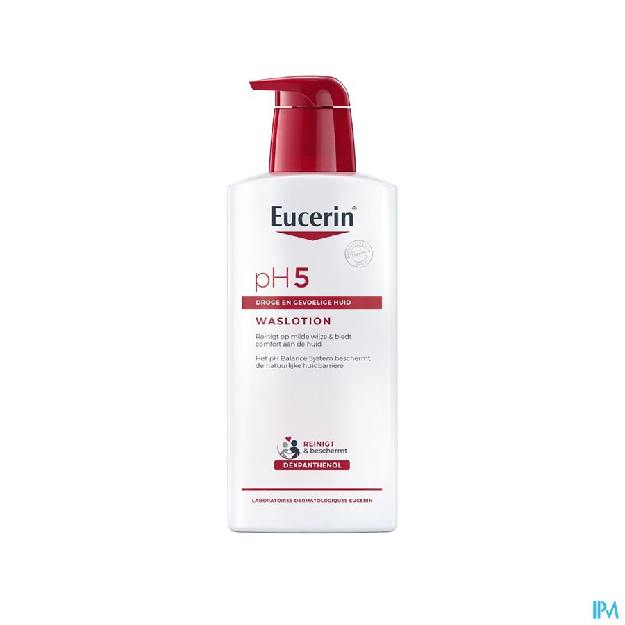 eucerin ph5 peau sensible savon liquid+pompe 400ml