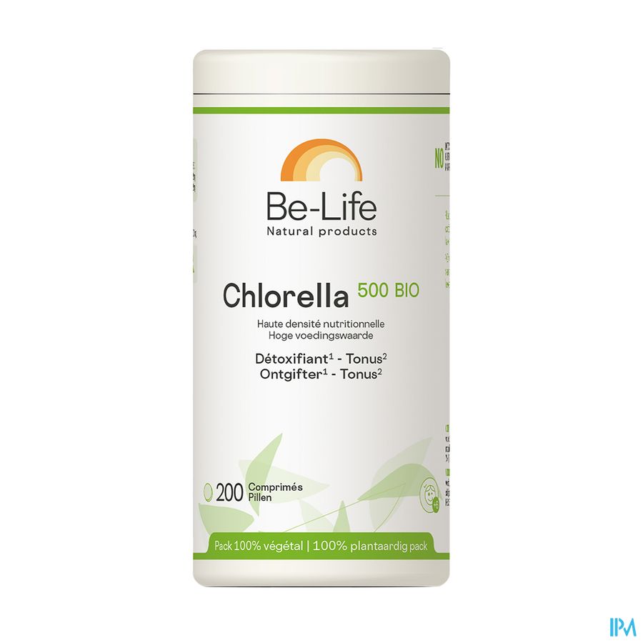 chlorella 500 bio be life tabl 200