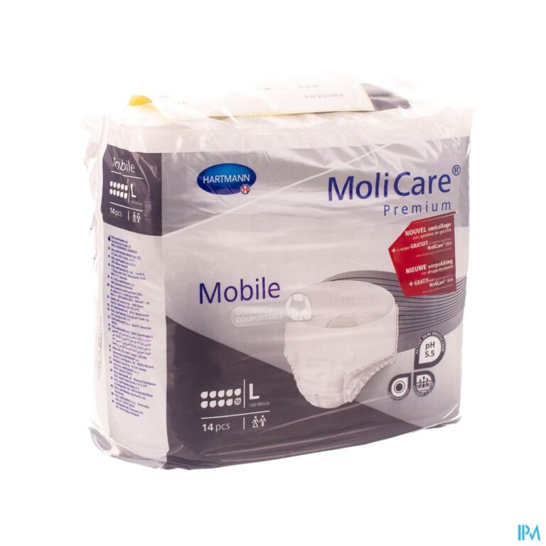 molicare pr mobile 10 drops l 14 p/s