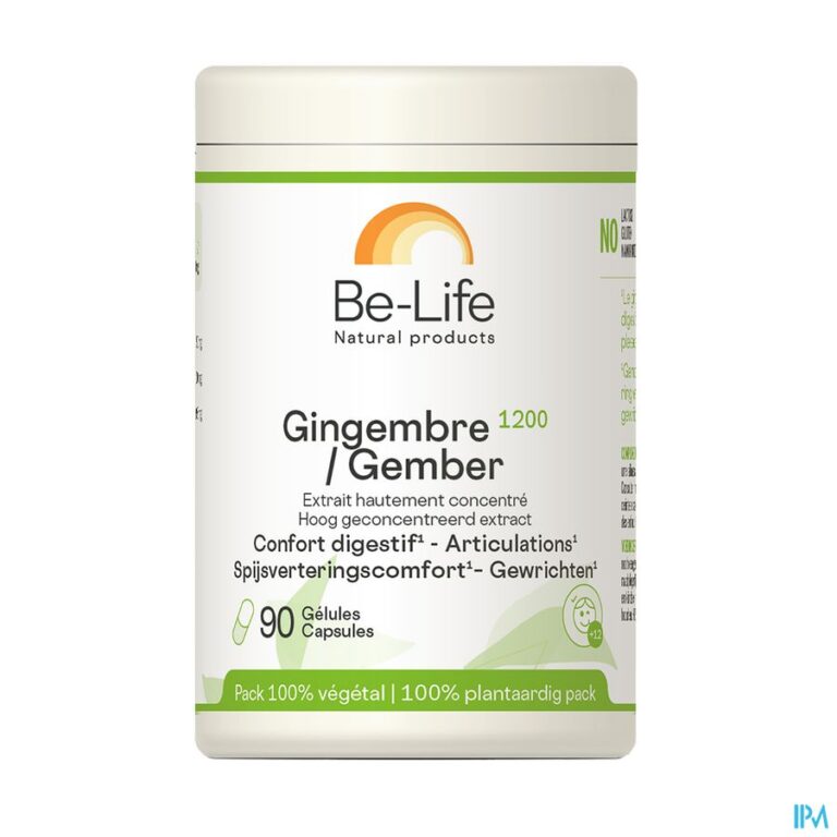 gingembre 1200 be life caps 90