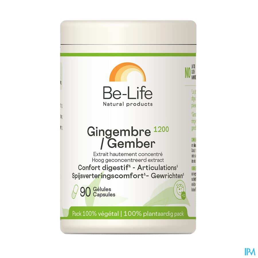 gingembre 1200 be life caps 90
