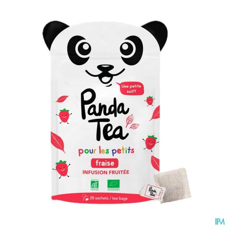 panda tea infusion enfants fraise 28 days 42g