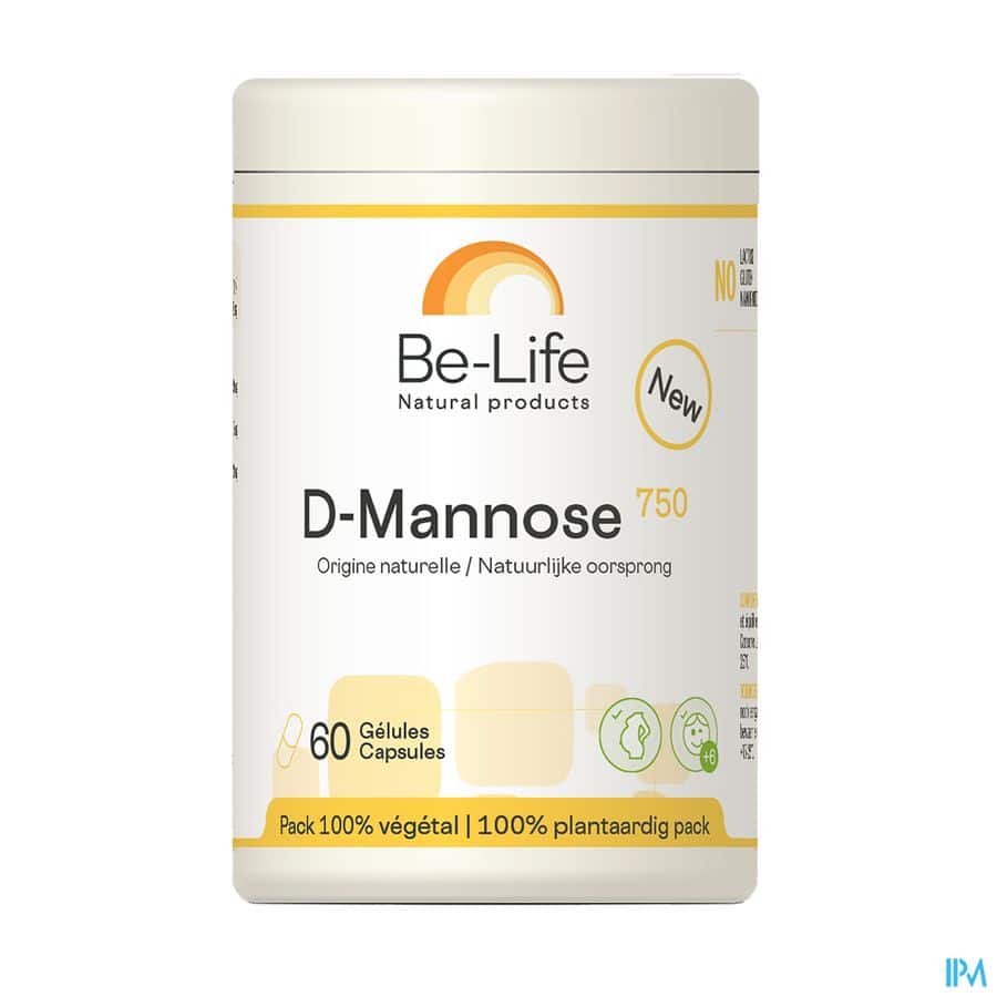 d mannose 750 be life caps 60