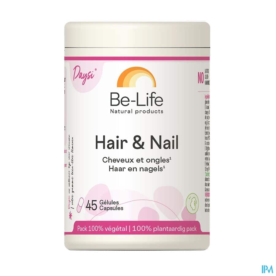 hair & nail be life pot caps 45