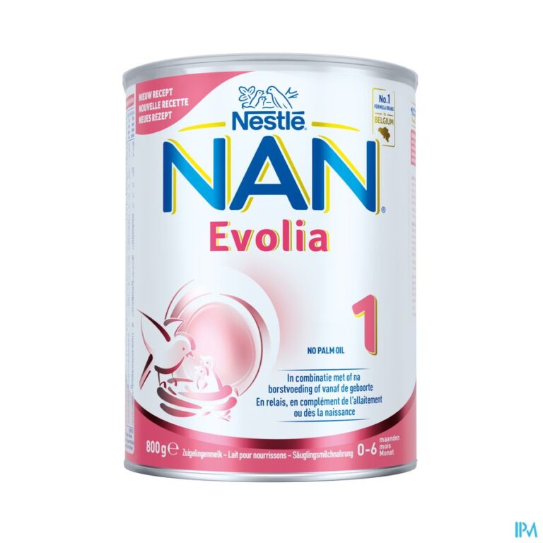 nestle nan evolia 1 0 6m 800g